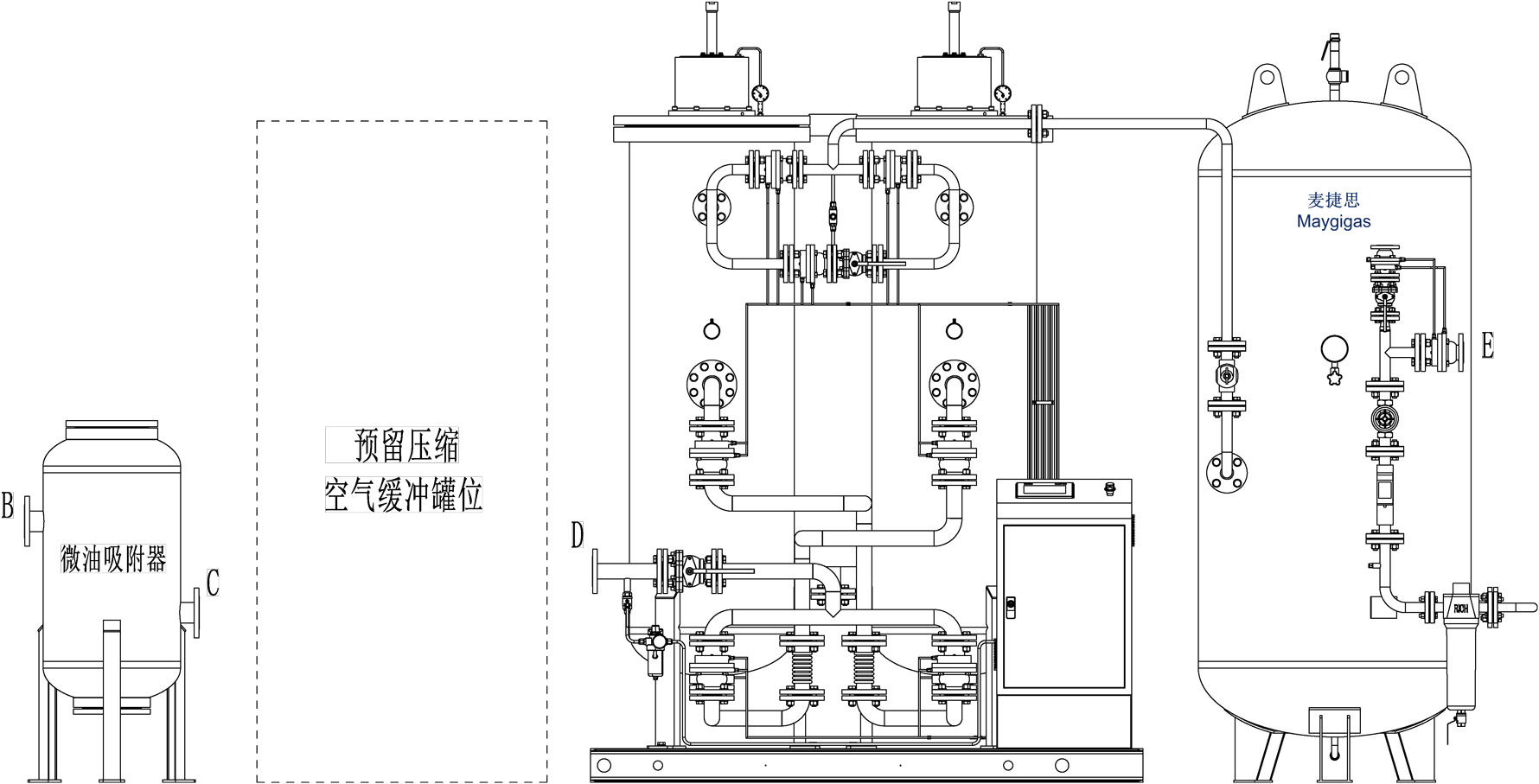 PNF**3*型變壓吸附製氮機